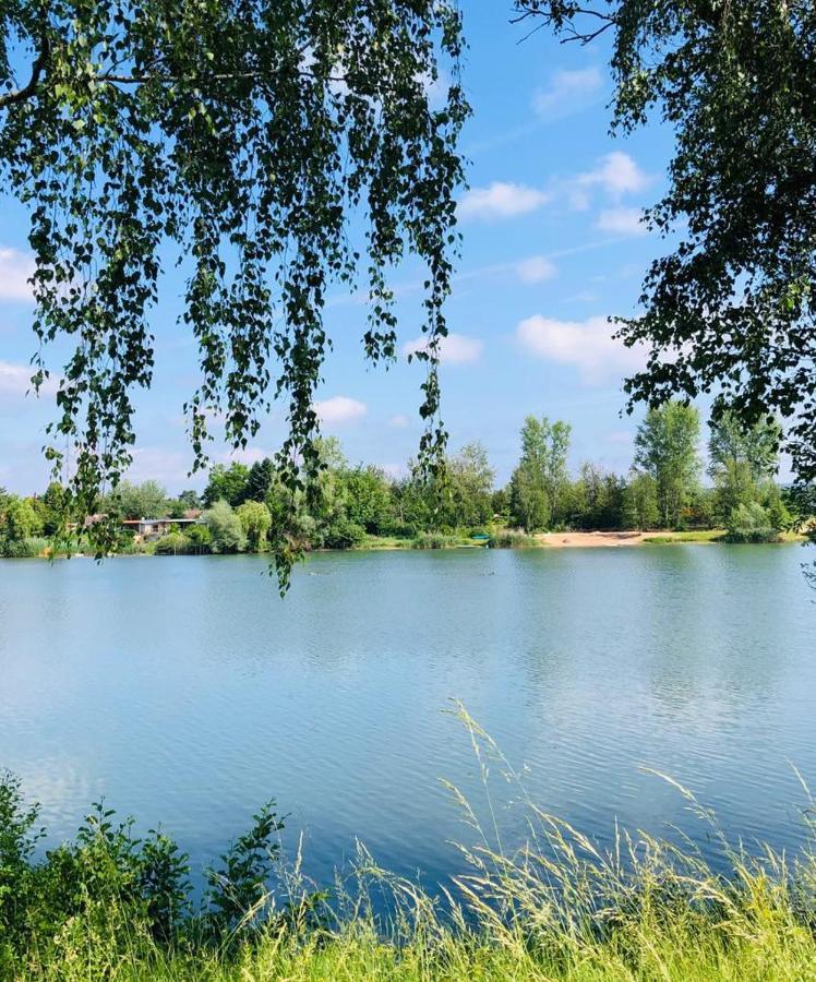 Вилла Wohnen-Auf-Zeit-Am-See Grossostheim Экстерьер фото